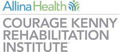Logo for Courage Kenny Rehabilitation Institute, part of Allina Health
